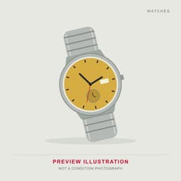 1972 Seiko 6139 automatic chronograph with a yellow sunburst dial and steel bracelet